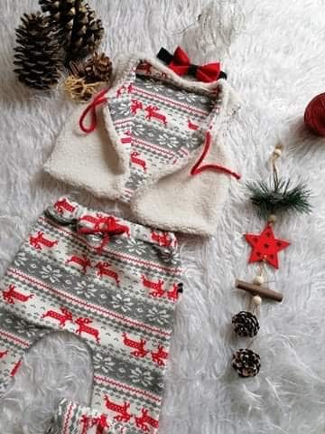 Ensemble 3 pièces de noël