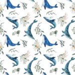 Coton whales exclusif