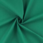 Coton uni vert