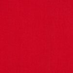 Coton uni rouge
