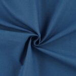 Coton uni marine