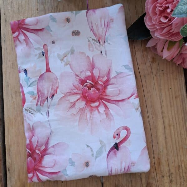 Protège carnet de santé flamingo
