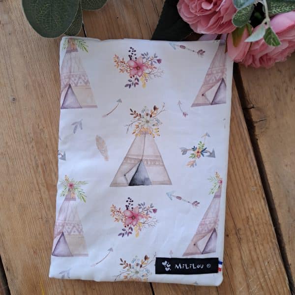 Protège carnet de santé tipi