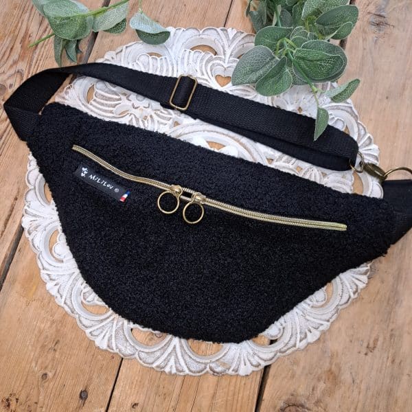 Banane bouclette noir
