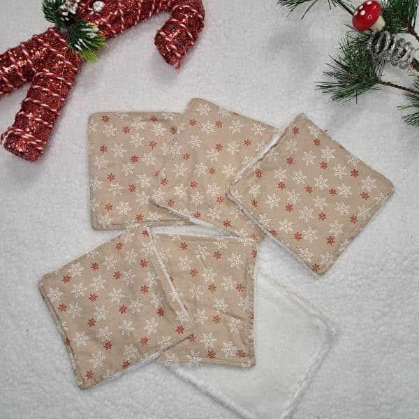 Lingettes flocon blanc